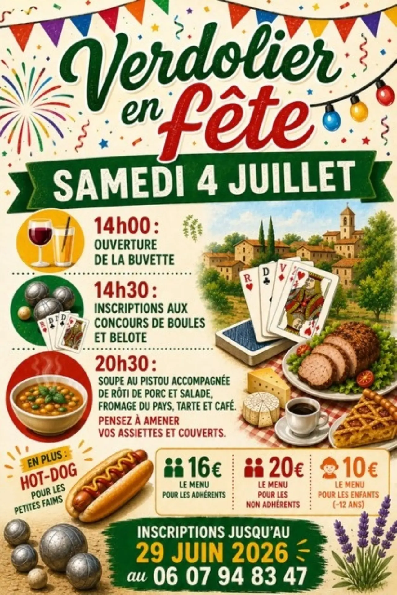 Verdolier en fête