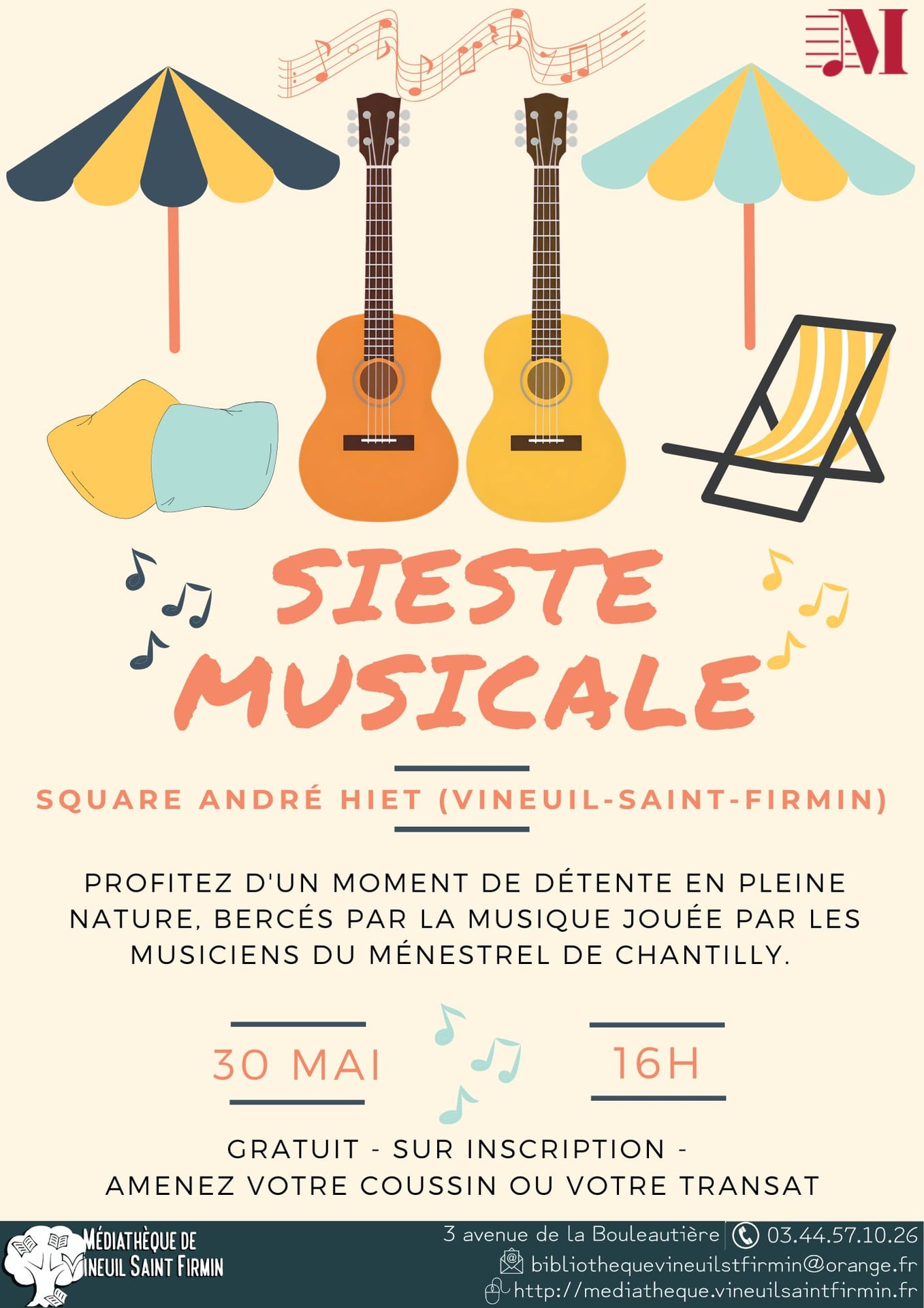 Sieste musicale à Vineuil-Saint-Firmin