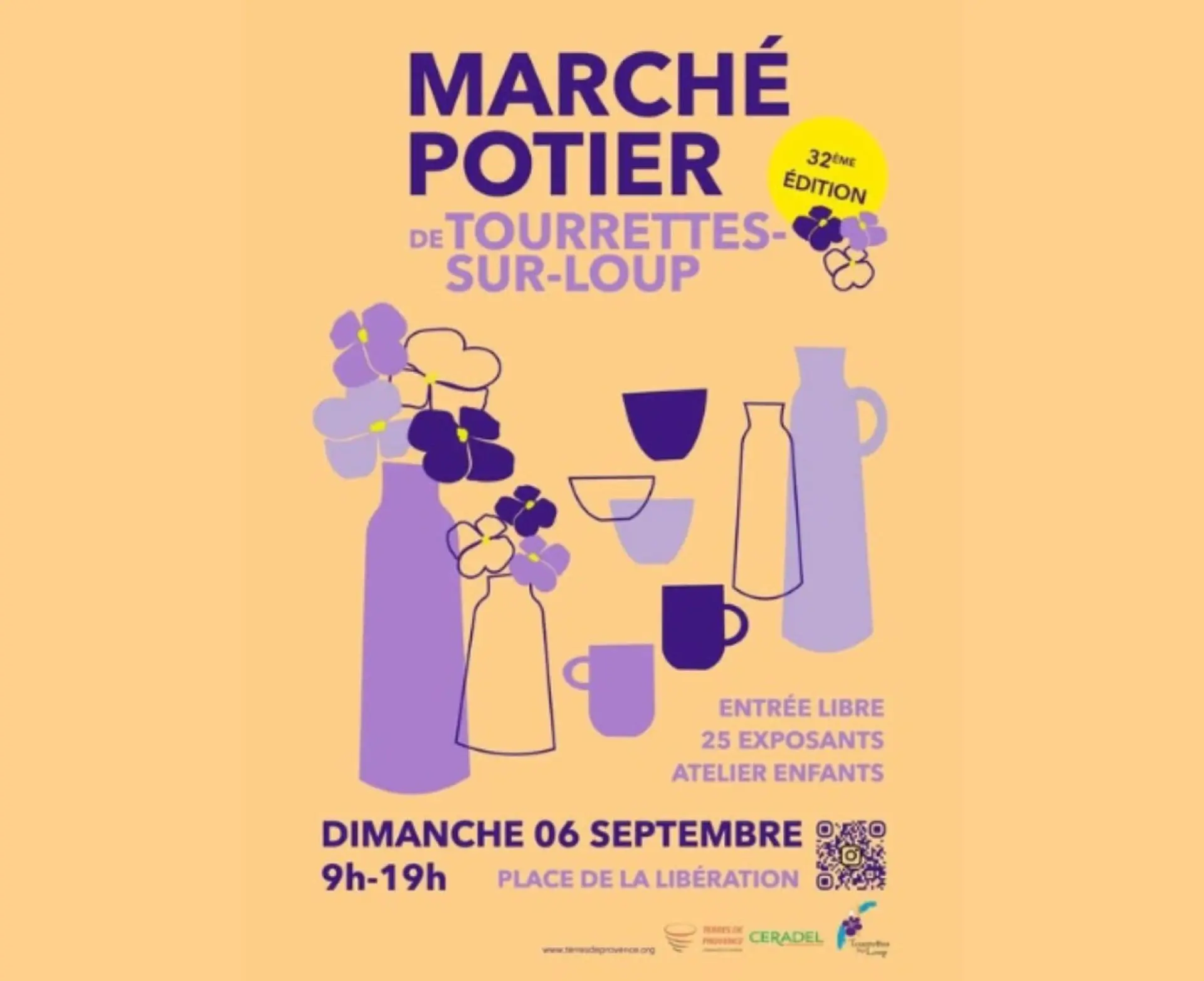 Marché Potier de Tourrettes sur Loup