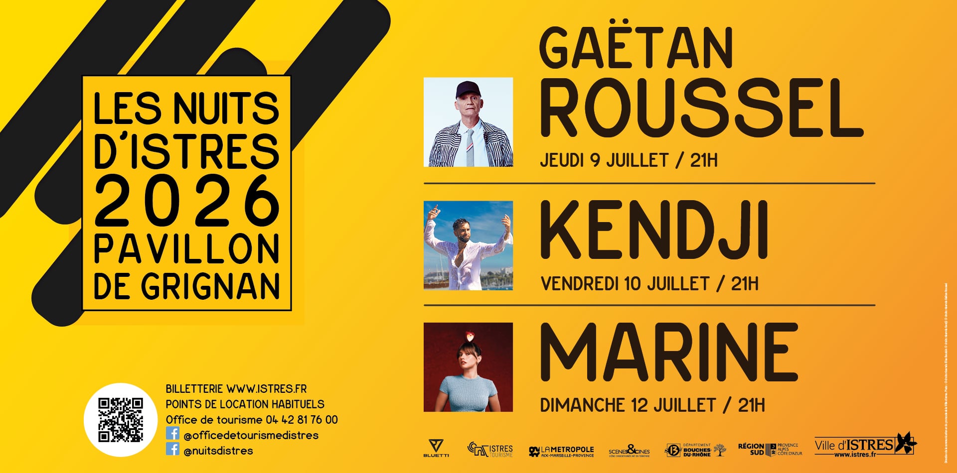 GAËTAN ROUSSEL + 1ère partie ELOIZ - Les Nuits d'Istres