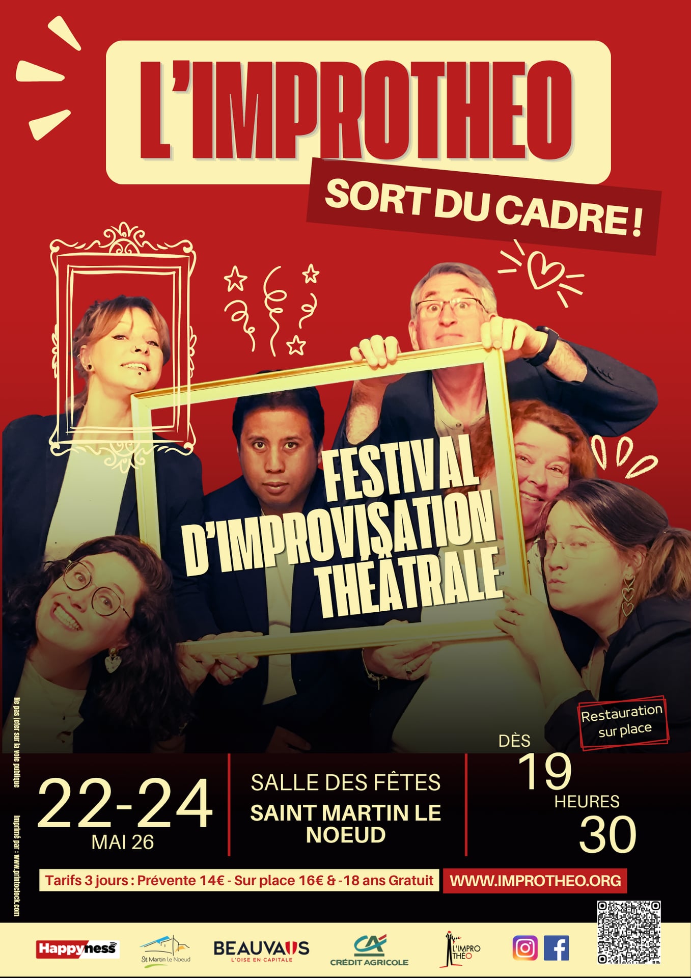 L'Improthéo sort du cadre - Le Festival 2026