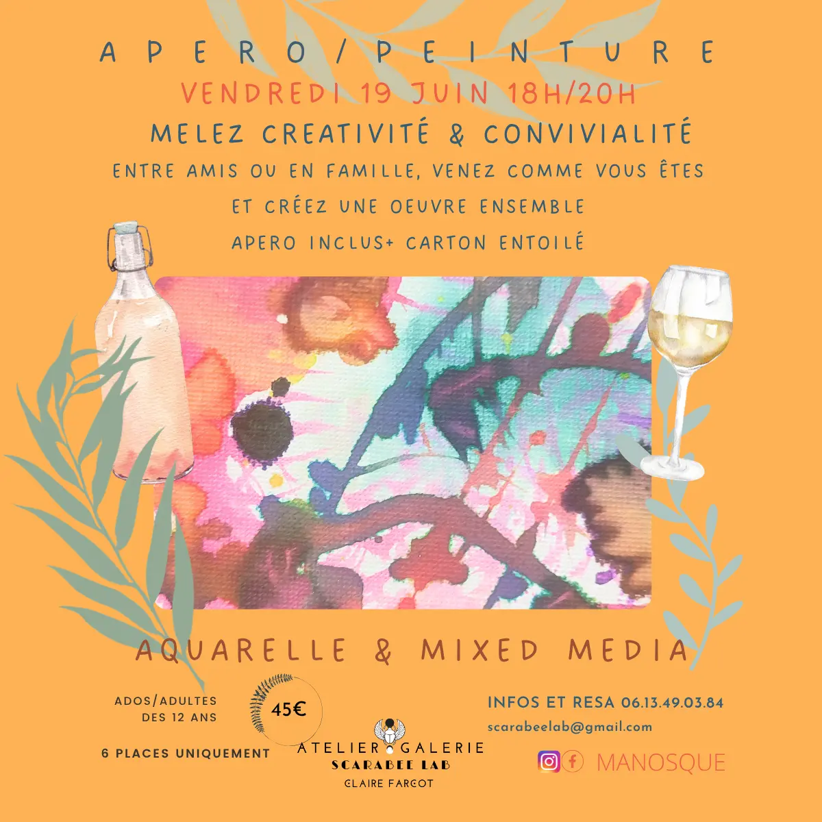Apéro créatif et ludique