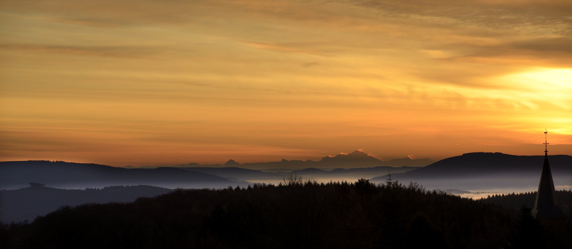 Randonnée crépusculaire accompagnée à Bibracte
