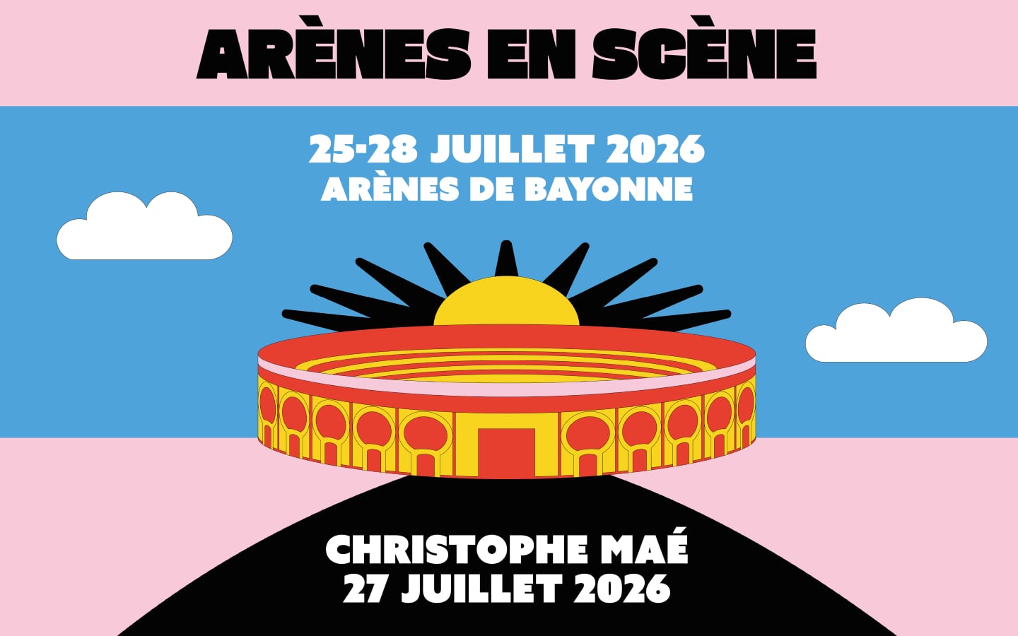 Arènes en scène : Christophe Maé
