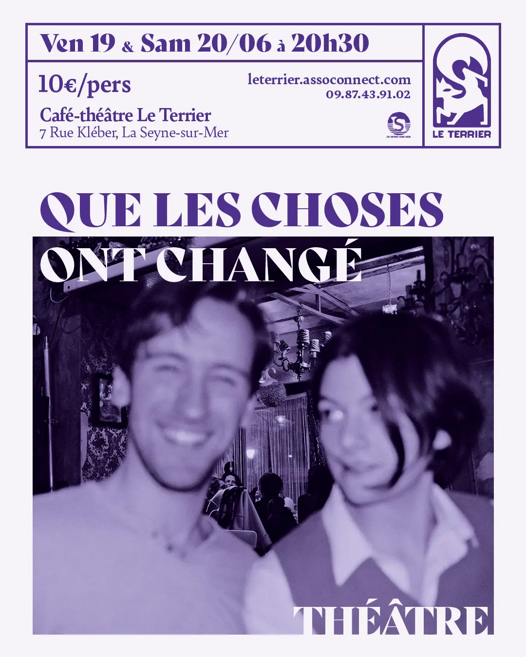 Théâtre - "Que les choses ont changé"