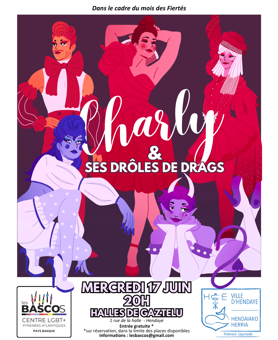Spectacle - Charly et ses drôles de drags