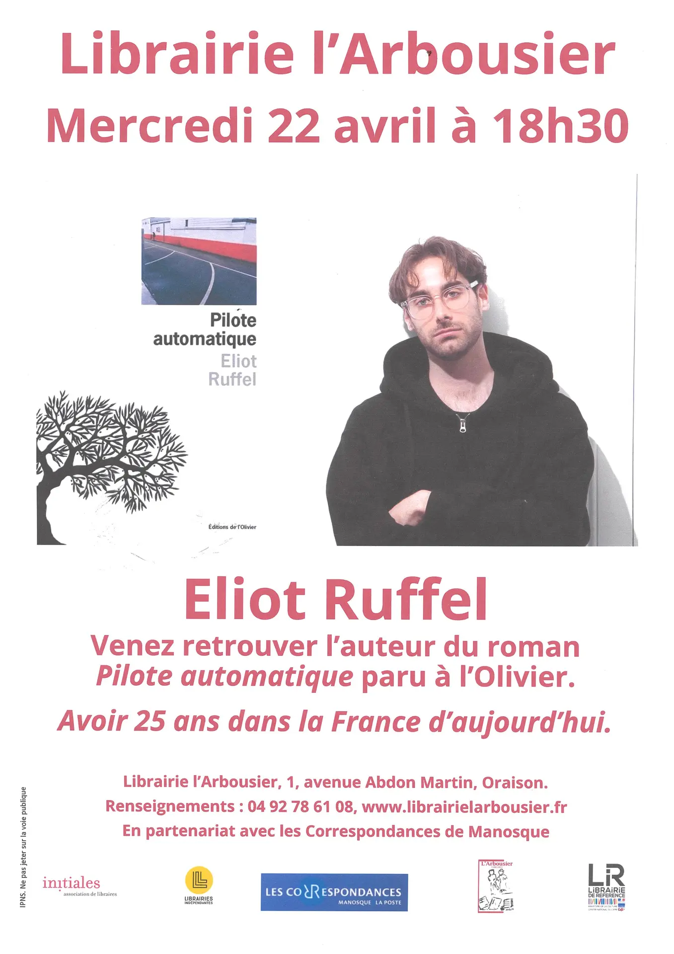 Rencontre avec Eliot Ruffel