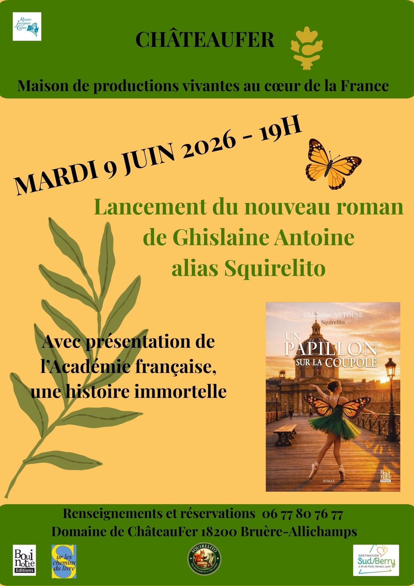 Lancement du livre de Ghislaine Antoine