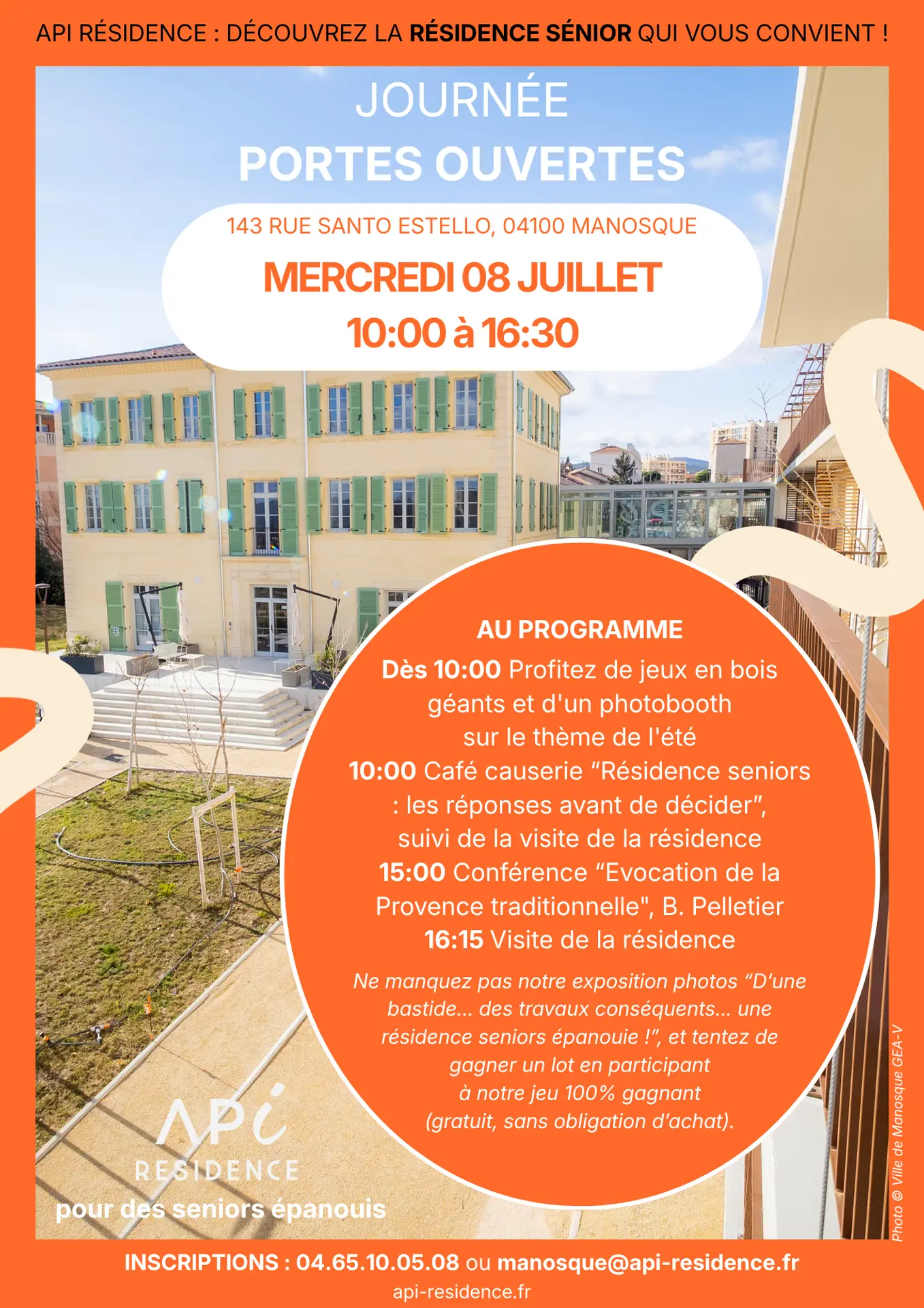 Journée portes ouvertes chez API résidence Manosque