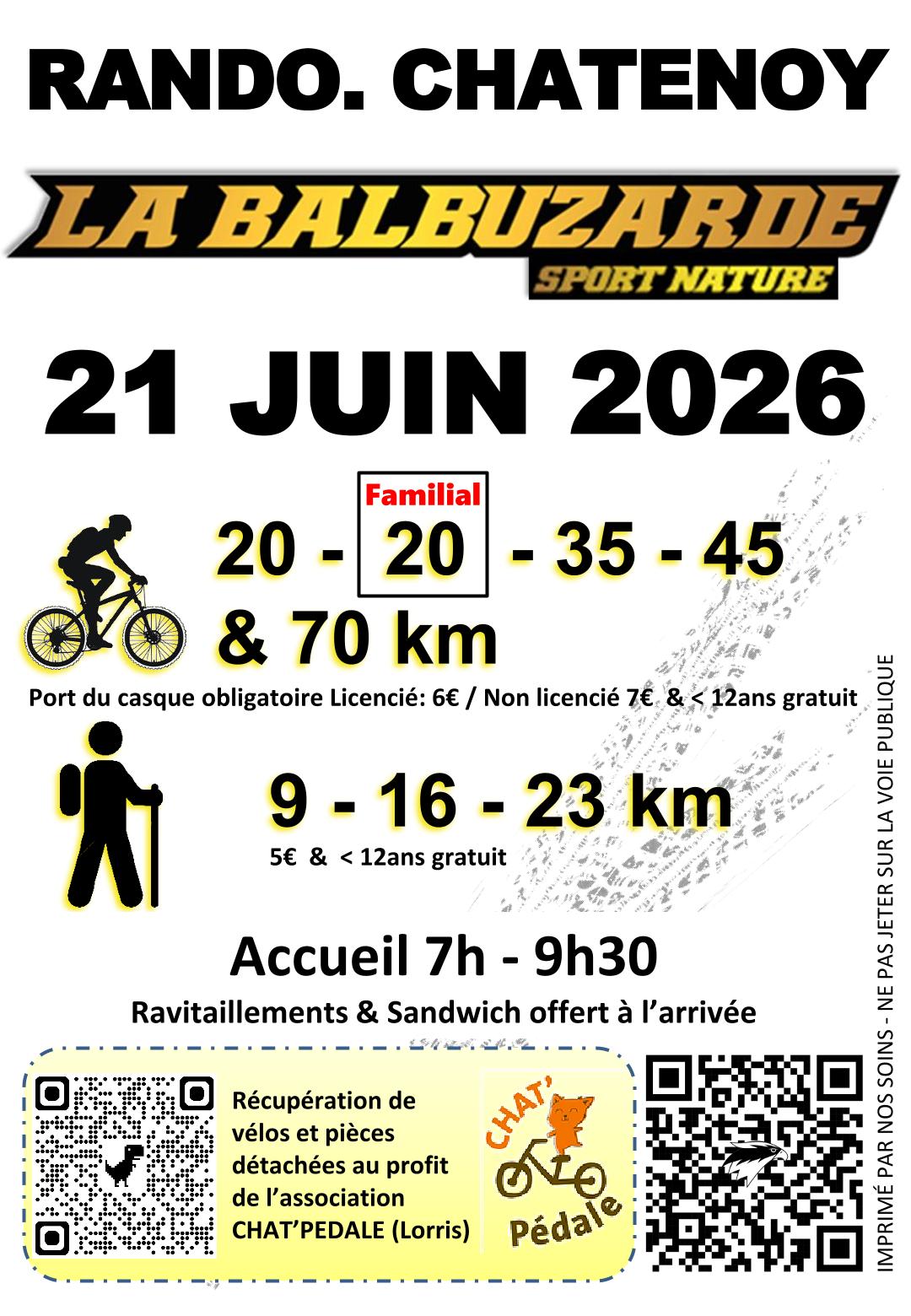 La Balbuzarde - Rando sport nature