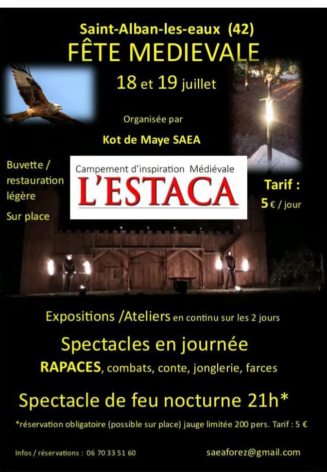 Fête Médiévale de Saint-Alban-les-eaux