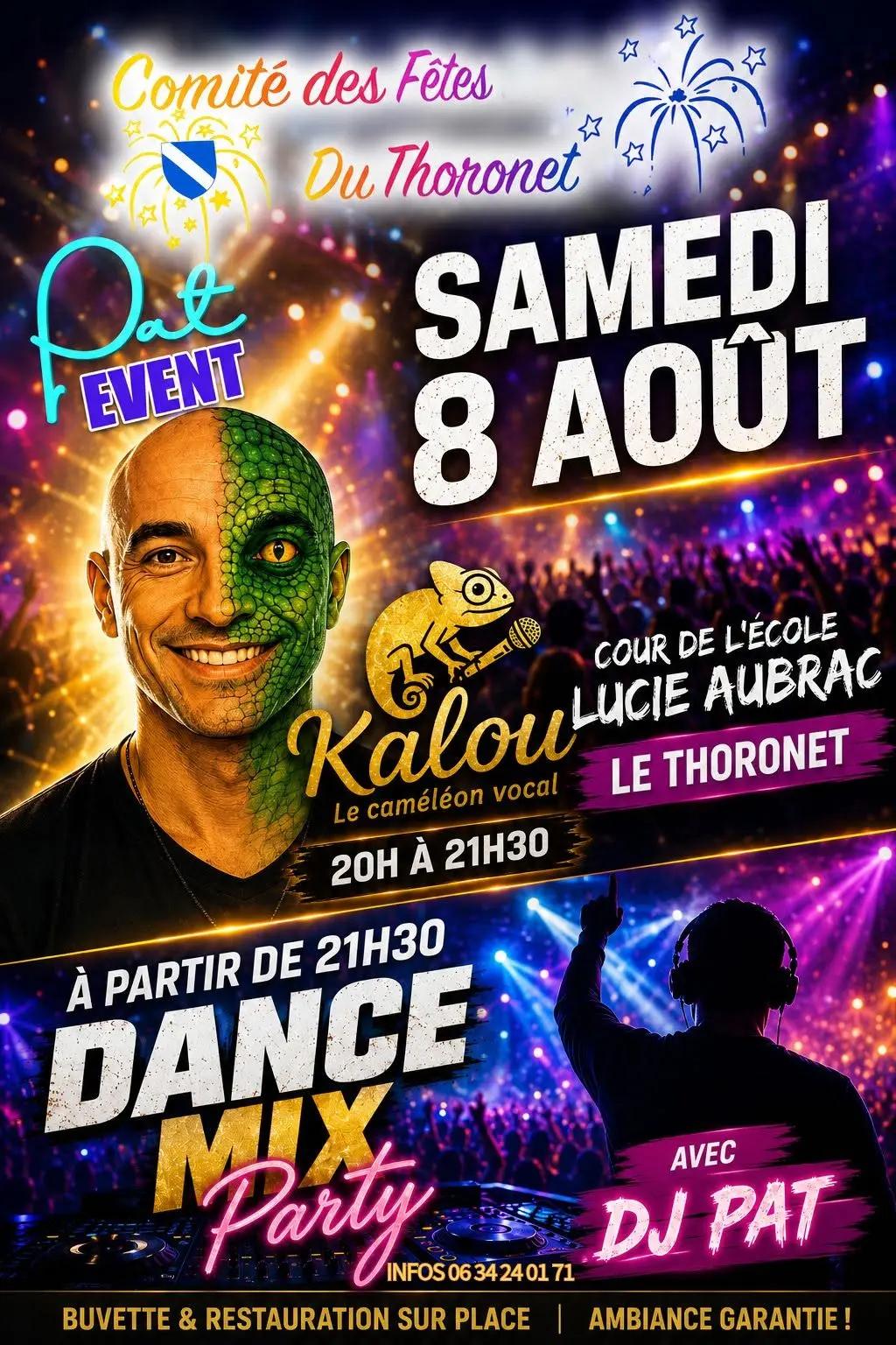 Soirée Caméléon au Thoronet