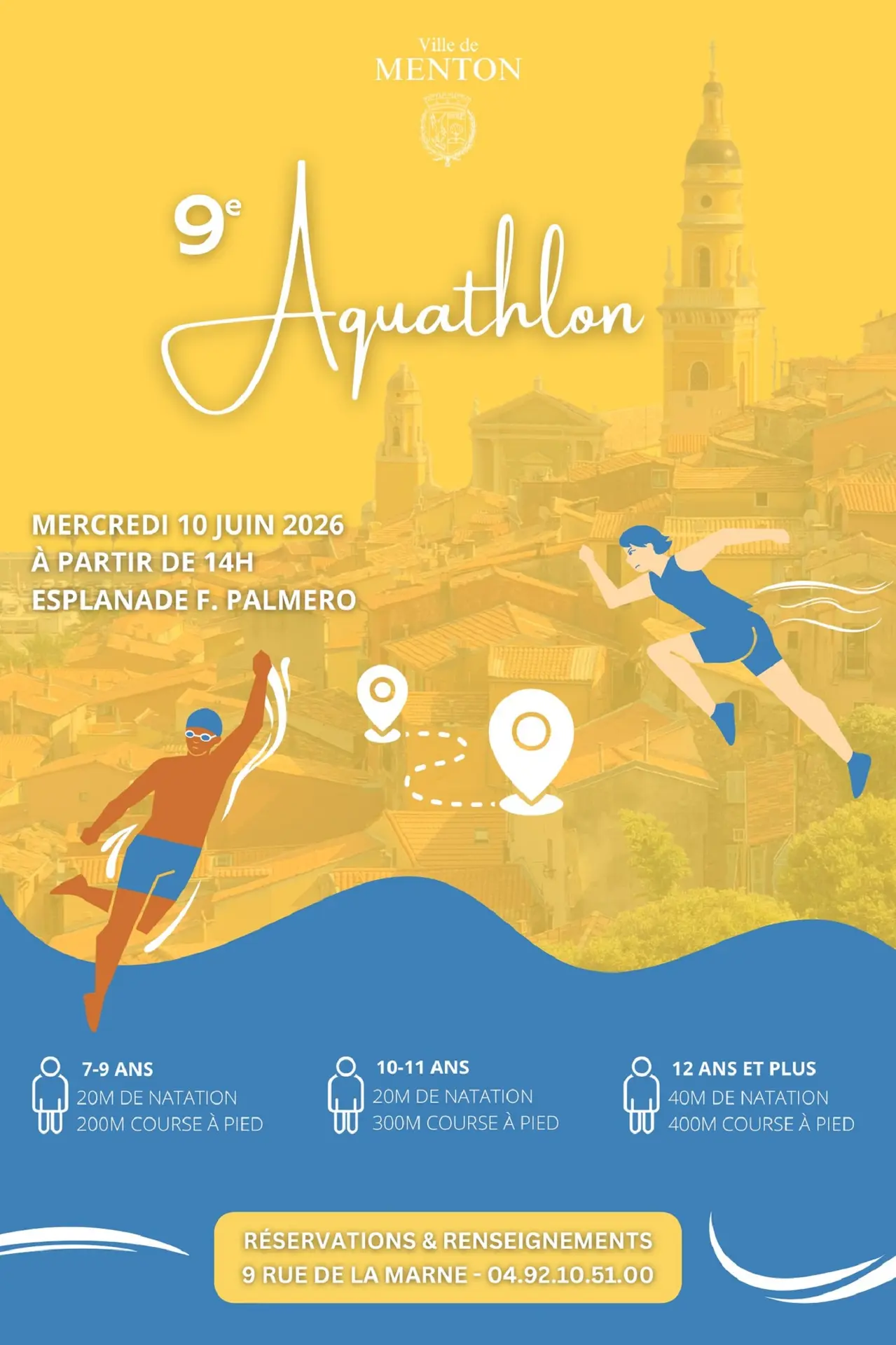 9ème Aquathlon des pitchouns