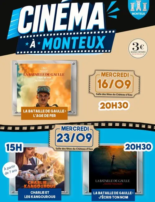 Cinéma en plein air - La Bataille de Gaulle 'J'écris ton Nom'
