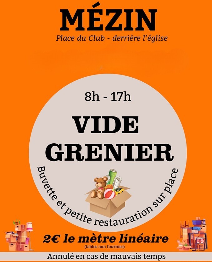 Vide Grenier de l'APE de Mézin