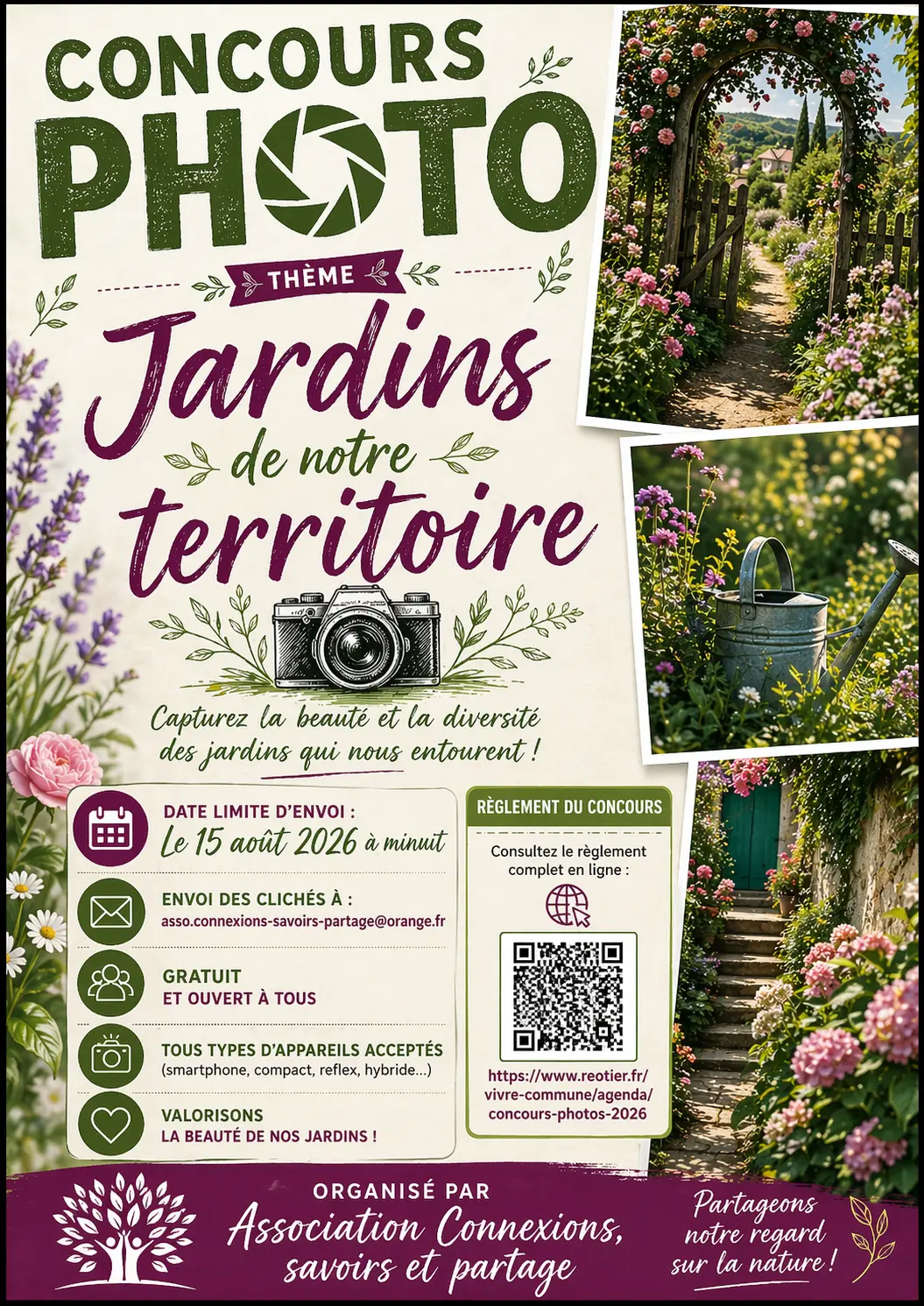 Concours photo "les jardins de notre territoire"