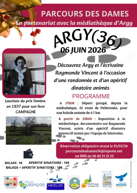 Balade culturelle sur les pas de Raymonde Vincent