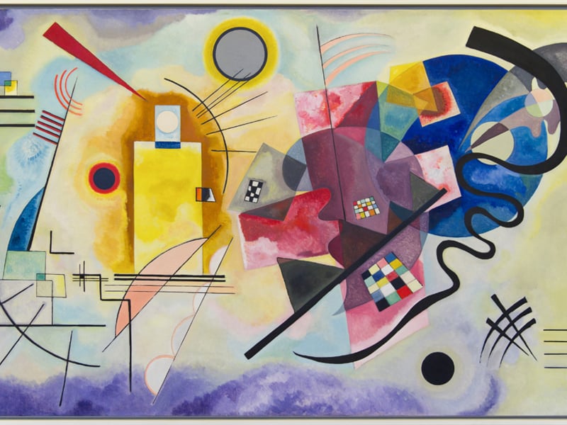 Projection : Kandinsky, voir la musique, réinventer la peinture