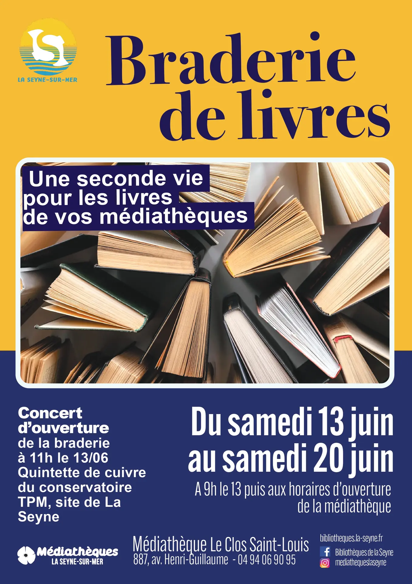 Braderie de livres