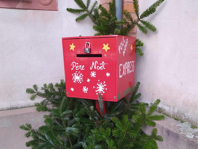 La boite aux lettres du Père Noël