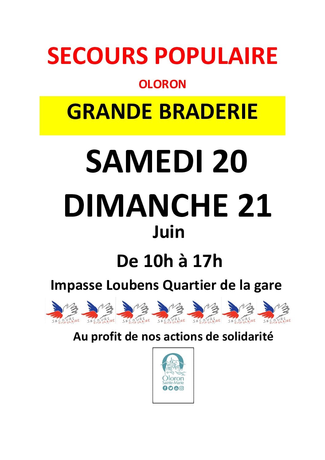 Grande Braderie-Secours Populaire