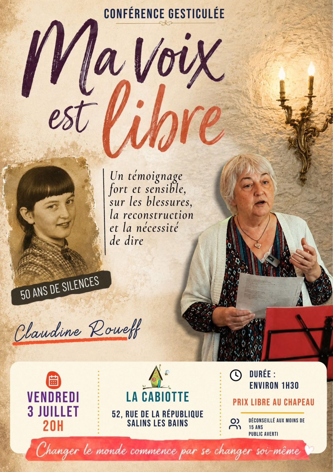 Ma voix est libre