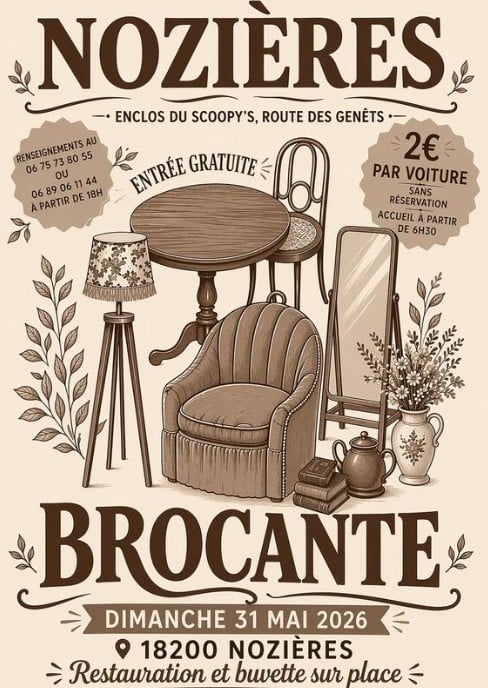 Brocante de Nozières