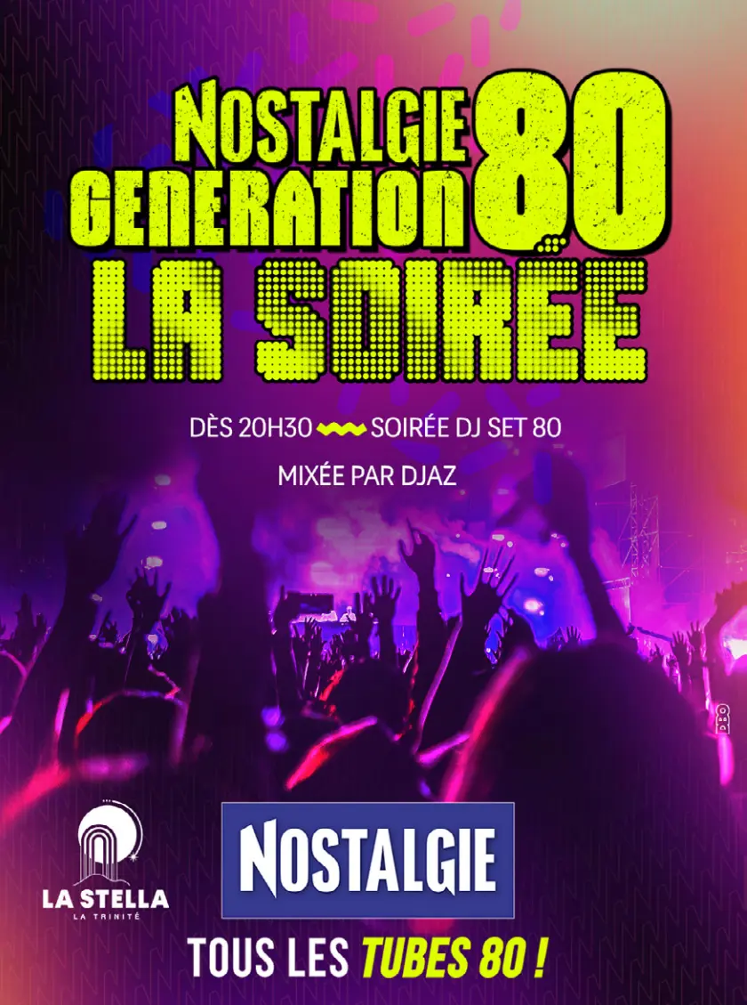 Nostalgie Génération 80