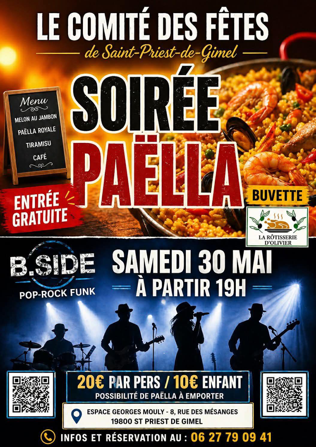 Soirée Paëlla
