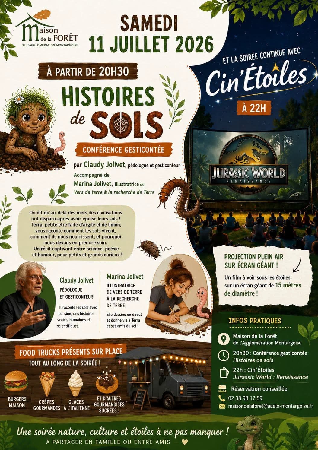 Histoires de Sols - Conférence gesticontée et Cin'Étoiles