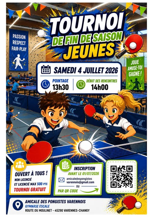 Tournoi de ping pong