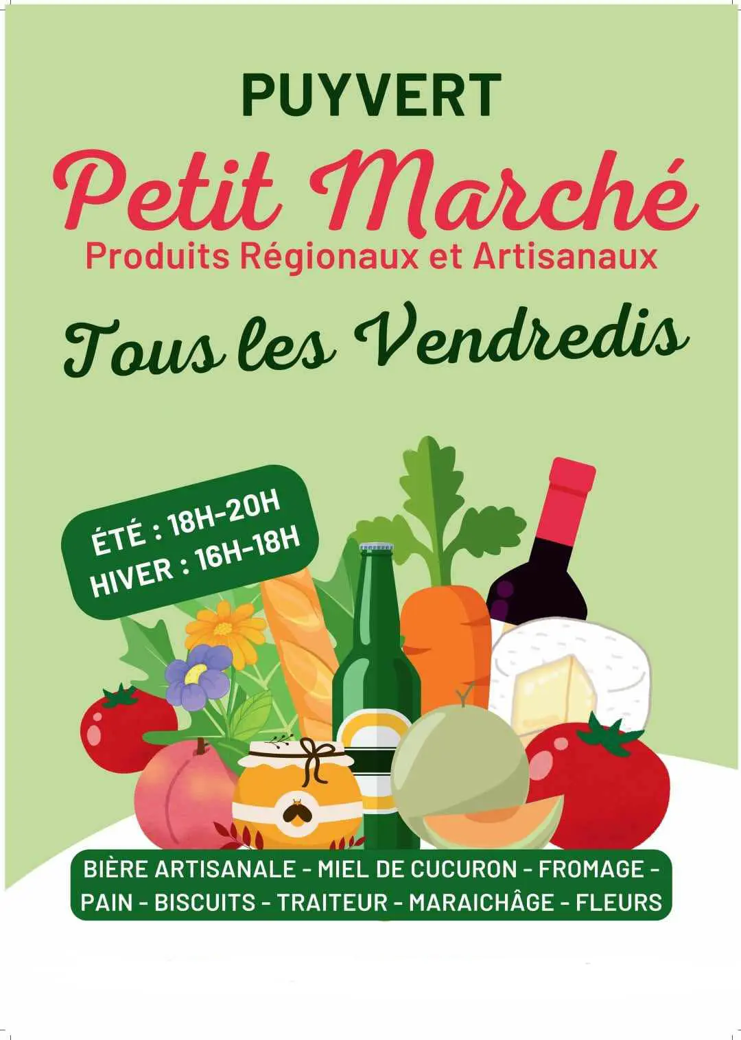 Petit marché de Puyvert