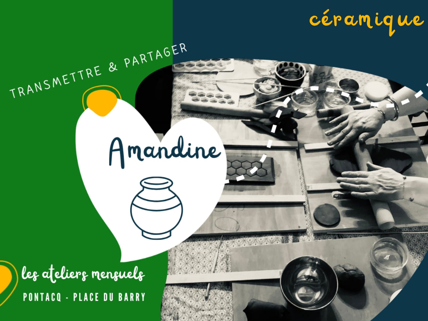 Atelier initiation céramique