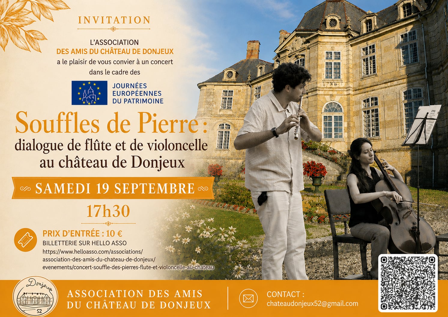 journée européenne du patrimoine - Château de Donjeux