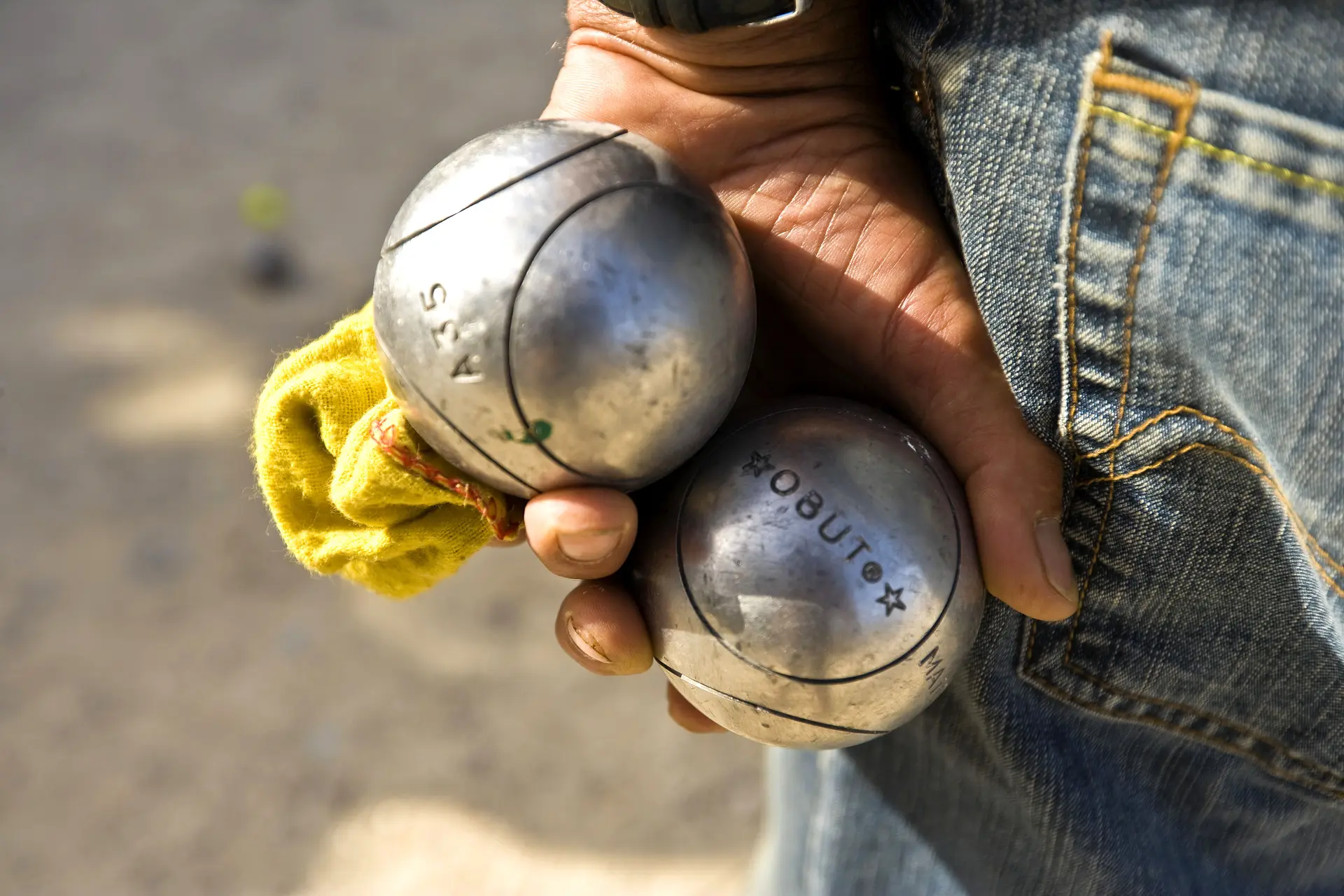 Concours de pétanque
