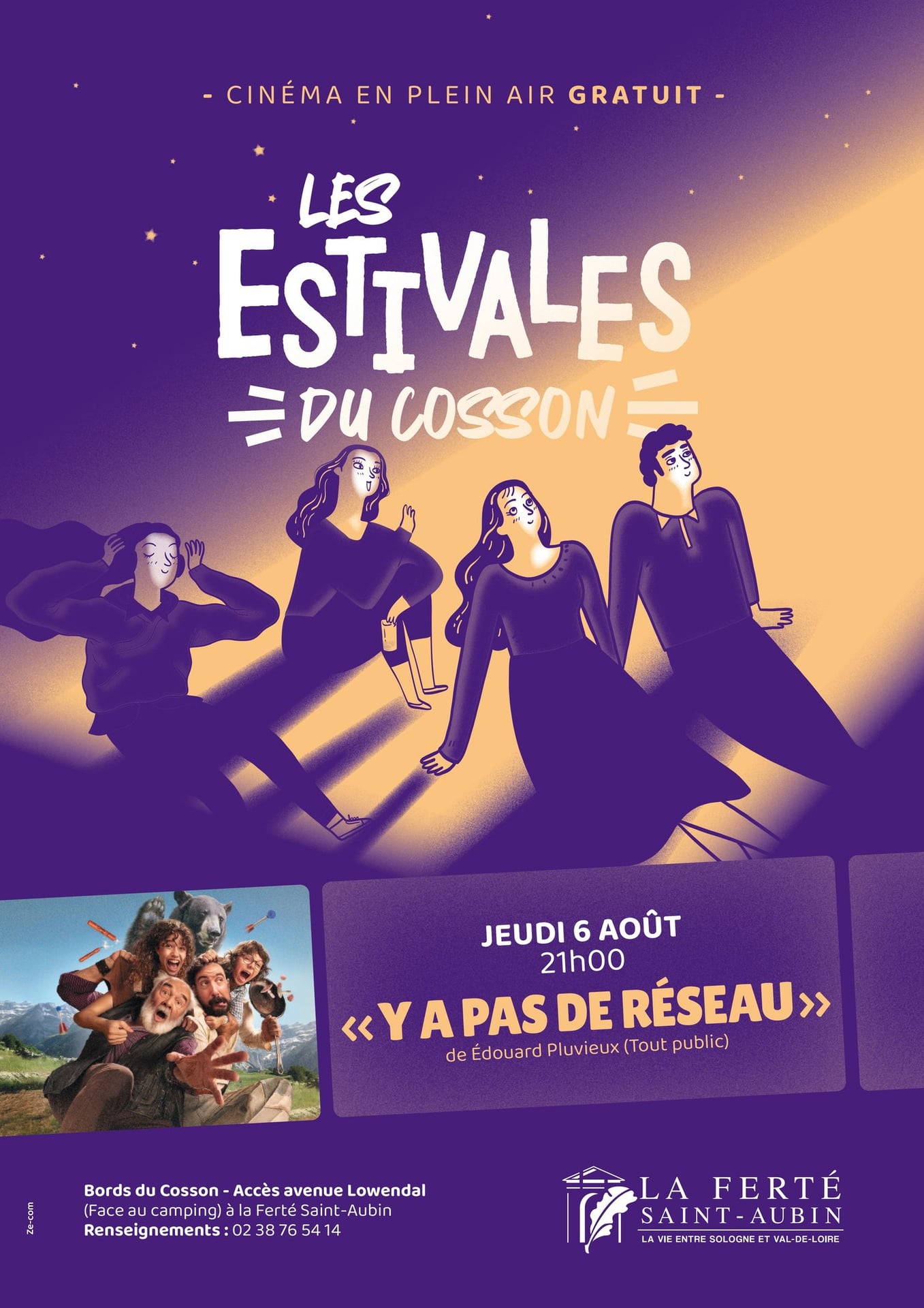 Cinéma en plein air • Les Estivales du Cosson