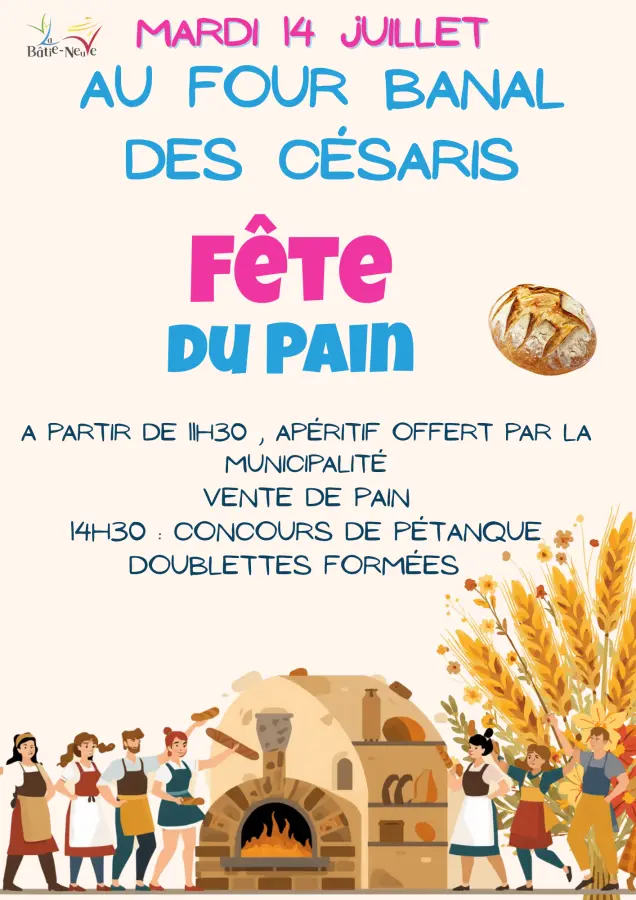 Fête du pain aux Césaris
