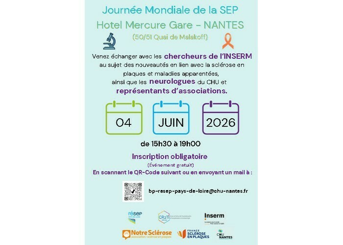 Journée mondiale de la SEP - Échanges avec les chercheurs de l’Inserm