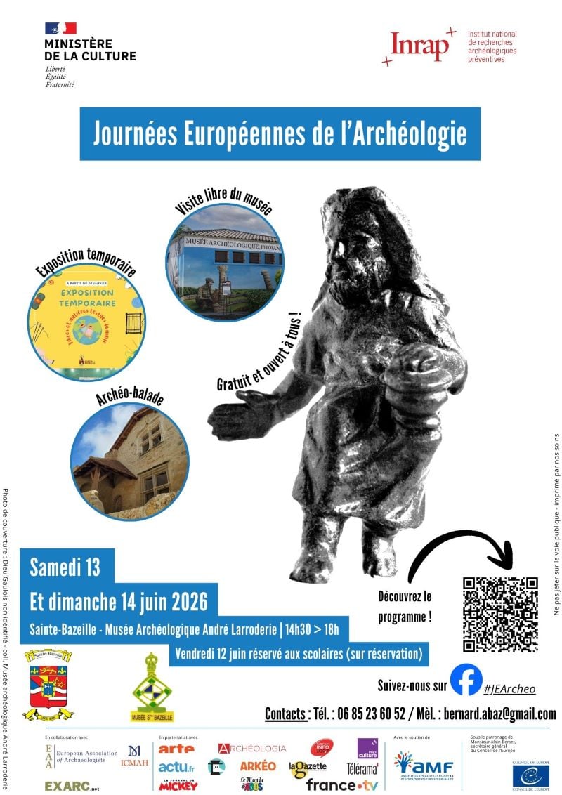 Journées Européennes de l'Archéologie au Musée archéologique André Larroderie
