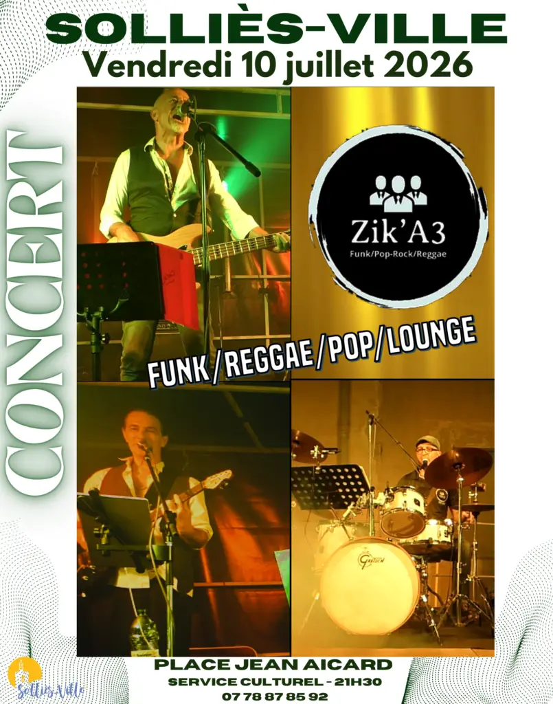 Concert du groupe "Zik’A3"