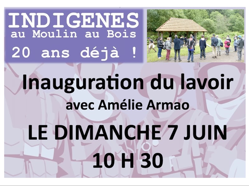 CONTE Juste une trace - Inauguration du lavoir