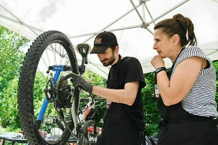 Atelier vélo : diagnostic et petite réparation et sensibilisation