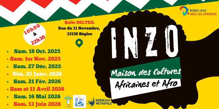 INZO, Maison des Cultures Africaines et Afro.