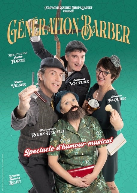 Spectacle - Génération Barber - Compagnie Barber Shop Quartet