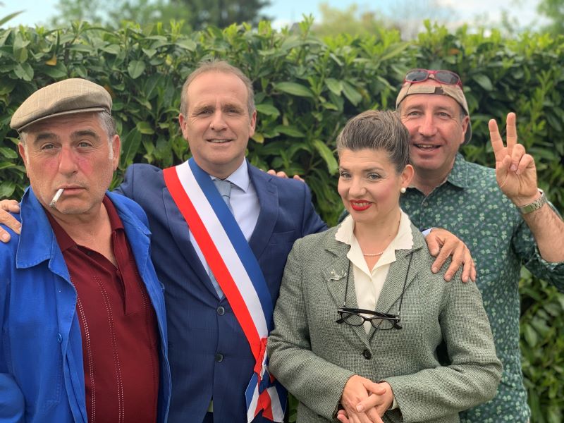 Repas-spectacle "L'inauguration de la salle des fêtes"