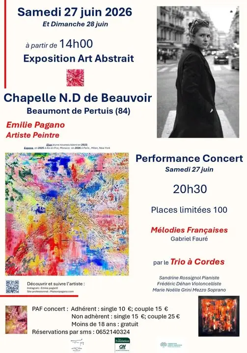 Exposition Art Abstrait à Beaumont de Pertuis