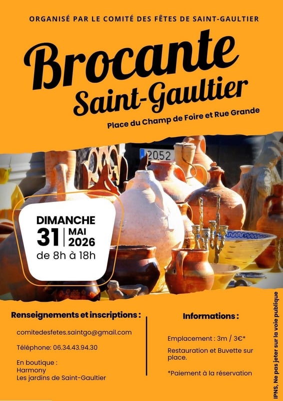 Brocante et fête foraine