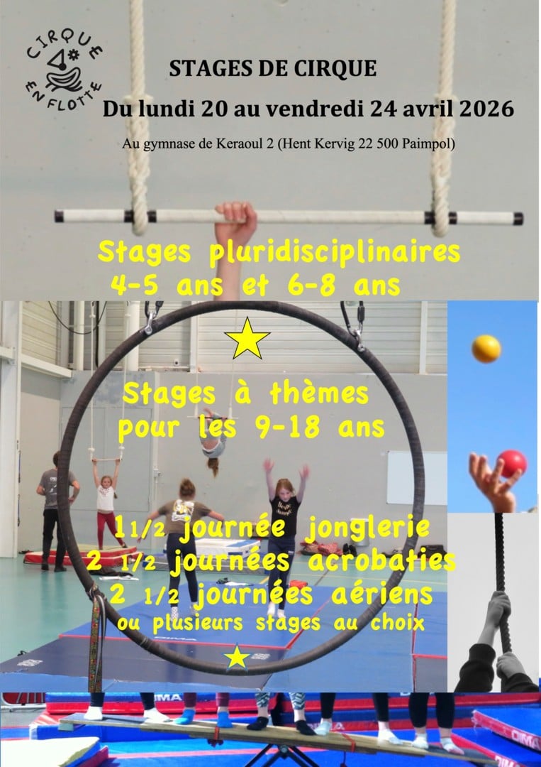 Stages de cirque