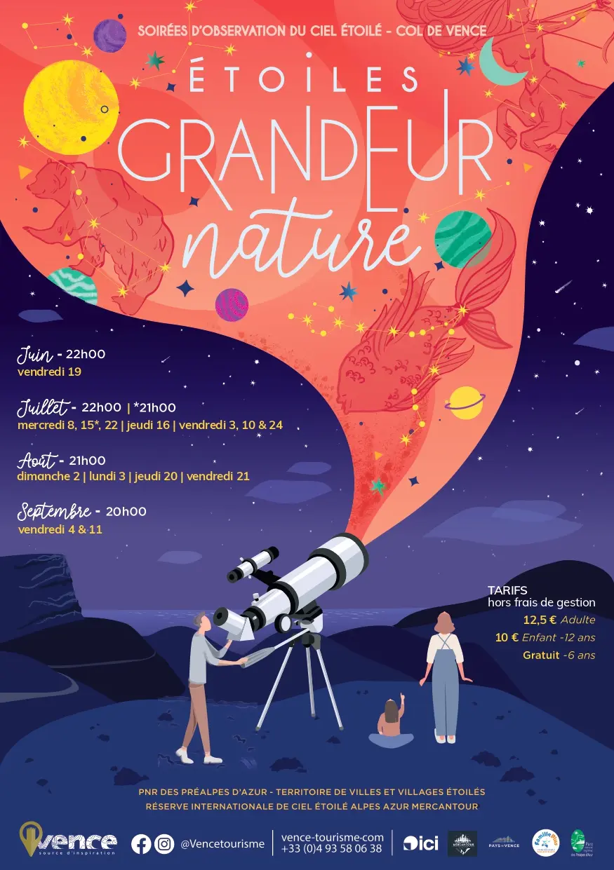 Étoiles grandeur nature
