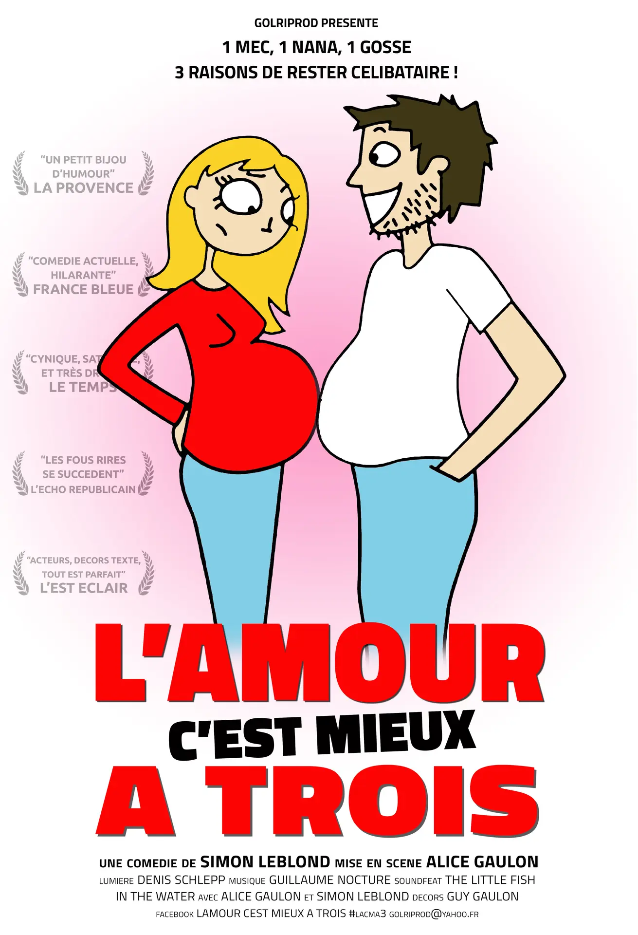 Spectacle - L'amour c'est mieux à 3